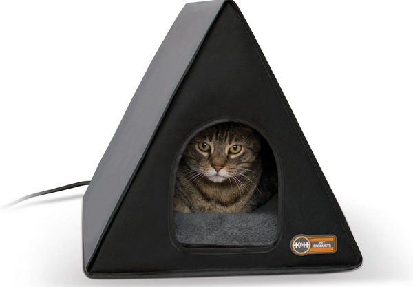 K&H Pet Products Heated A-Frame Cat House