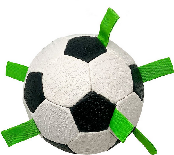 Hyper Pet Grab Tabs Soccer Ball Dog Toy