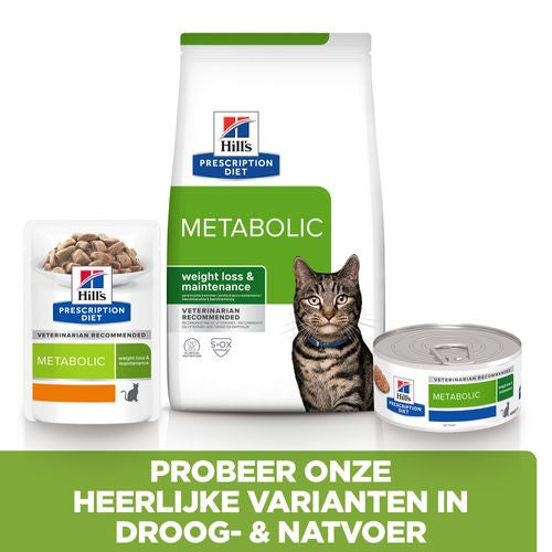 Hills metabolic weight management cat fashion food