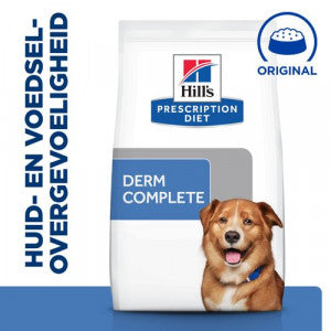 Hill's Prescription Diet Derm Complete Skin Care & Food Sensitivities Dog Food