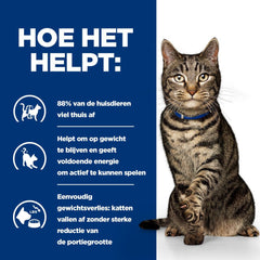Hill's Prescription Diet Metabolic Weight Management cat food with tuna