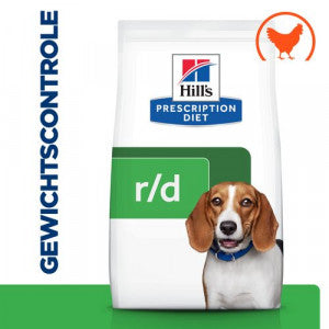 Hill's Prescription Diet R/D Weight Discharge dog food with chicken