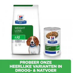 Hill's Prescription Diet R/D Weight Discharge dog food with chicken