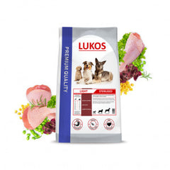 Lukos Light Sterilised dog food