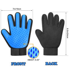 Pet Grooming Glove Dog Cat - Royalitypets.com
