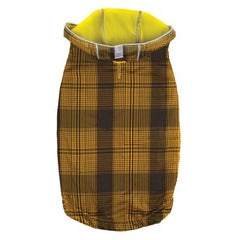 Yellow GF Pet ELASTOFIT raincoat for dogs