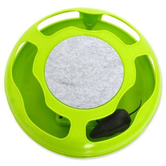 Iconic Pet Mouse Rush Interactive Cat Toy in Green - Royalitypets.com