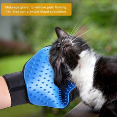 Pet Grooming Gloves Brush Dog Cat - Royalitypets.com