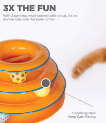 Petstages Tower of Tracks Cat Toy - Royalitypets.com
