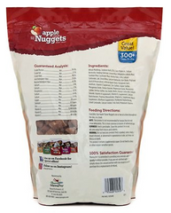 Manna Pro Bite-Size Nuggets Apple Flavor Horse Treats, 4-lb bag