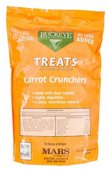 Buckeye Nutrition All-Natural Carrot Horse Treats, 4-lb bag