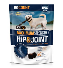 VetIQ Maximum Strength Hip & Joint Soft Chews Dog Supplement