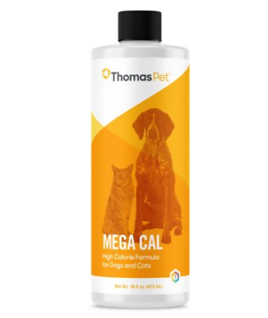 Thomas Labs Mega Cal High Calorie Liquid Dog & Cat Supplement, 16-oz bottle