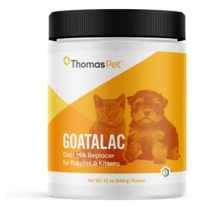 Thomas Labs Goatalac Goat Milk Replacer Powder Puppy & Kitten Supplement