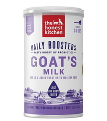 The Honest Kitchen Daily Boosters Instant Goat's Milk with Probiotics for Dogs & Cats