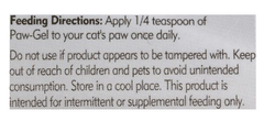 Nutri-Vet Multi-Vite Salmon Flavor Paw-Gel for Cats, 3-oz tube