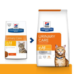 Hill's Prescription Diet C/D Multicare Urinary Care Cat Food with chicken