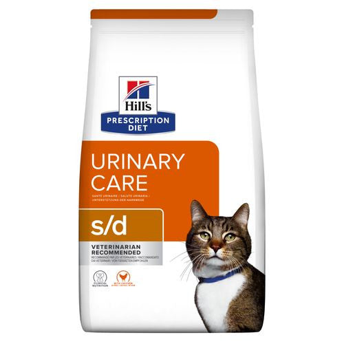 Hill's Prescription Diet S/D Urinary Care Cat Food with chicken
