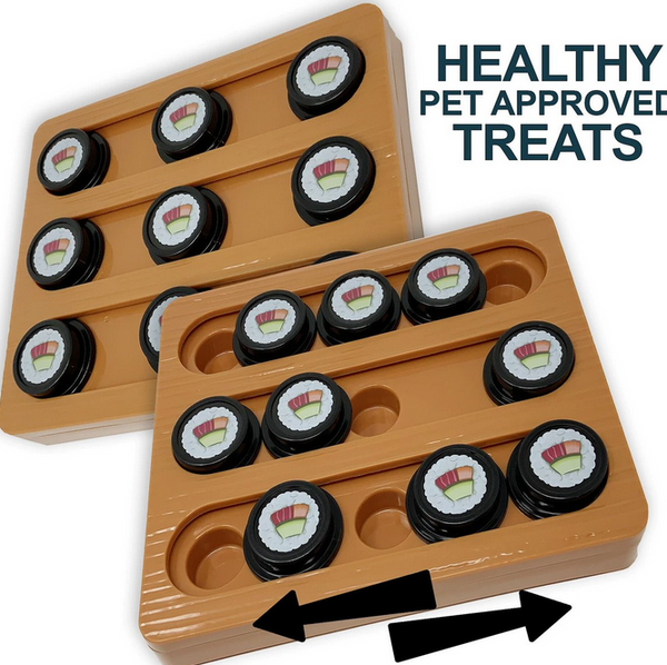OurPets Sushi Treat Dispensing Puzzle Dog & Cat Toy