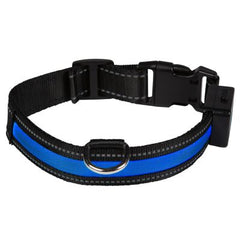 Eyenimal LED light collar, blue for dogs