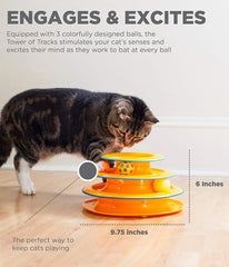 Petstages Tower of Tracks Cat Toy - Royalitypets.com
