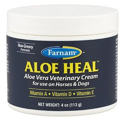 Farnam Aloe Heal Dog & Horse Wound Care Cream, 4-oz tub
