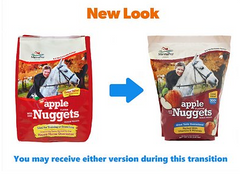 Manna Pro Bite-Size Nuggets Apple Flavor Horse Treats, 4-lb bag