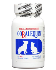 Nutramax Cobalequin Chewable Tablet Small Dog & Cat Supplement, 45 count